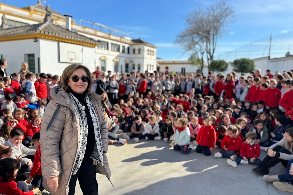 Despedida Seño Francis colegio Cardenal Spínola sanlúcar la mayor